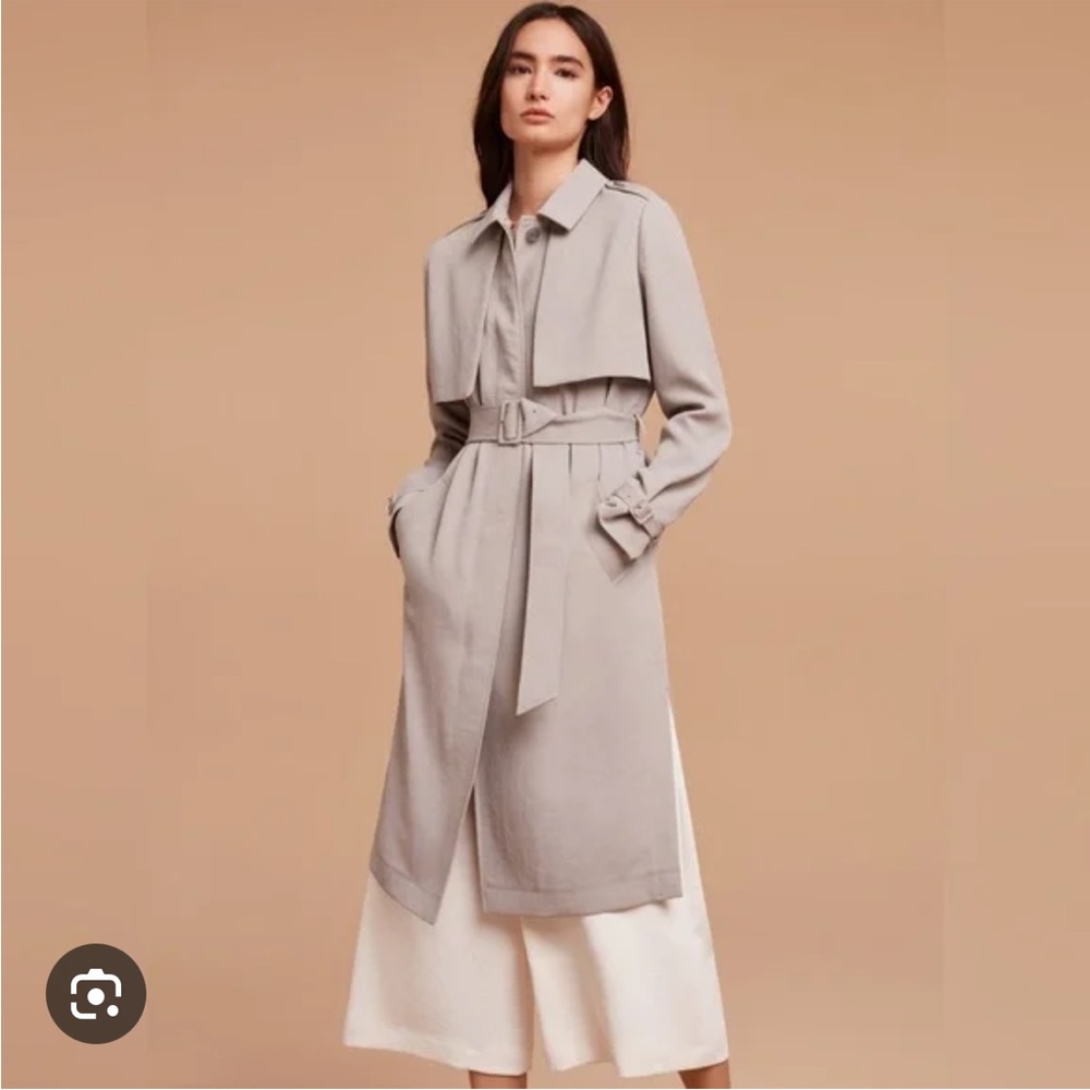 Aritzia Wilfred Belted Trench Coat